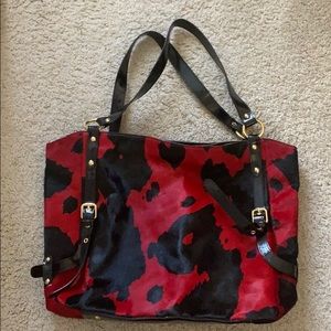 Cow Print Large Bag